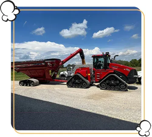 Clutter Farms Popcorn Tractor
